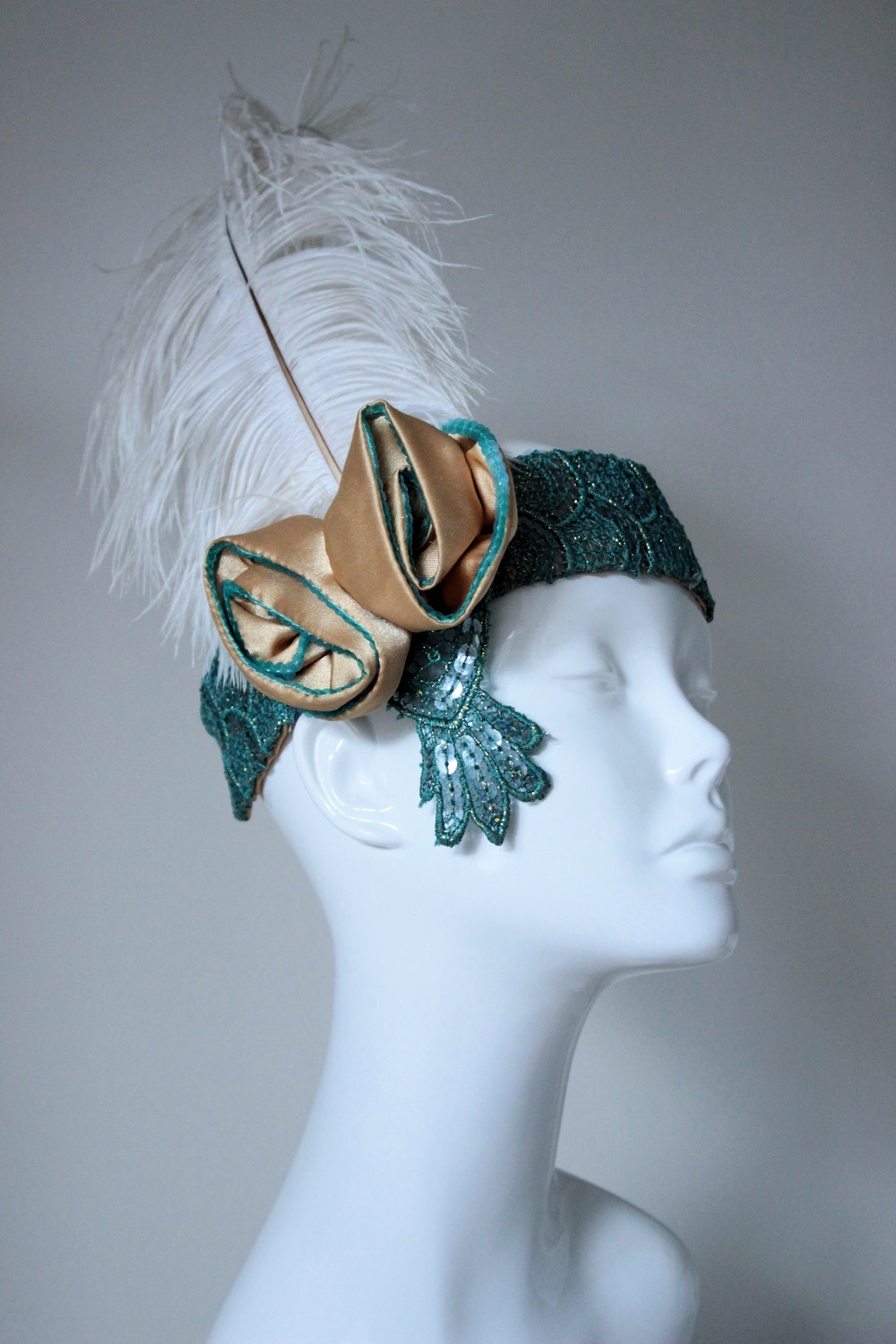 Ladies Deluxe Flapper Charleston 1920s 1930s Costume Size 10 - 12 Image